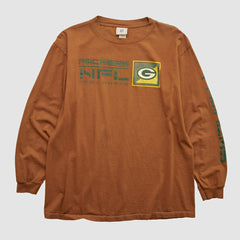 Green Bay Packers NFL 2000s Long Sleeve T-shirt Clay Vintage | Fanatics