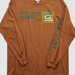 Green Bay Packers NFL 2000s Long Sleeve T-shirt Clay Vintage | Fanatics