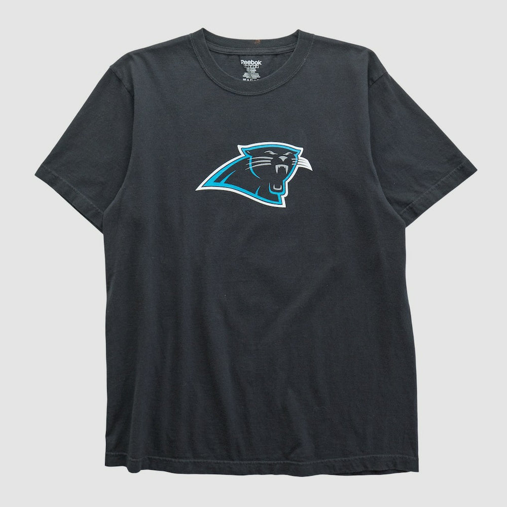 Carolina Panthers Reebok 2000s T-shirt Black Vintage | Fanatics