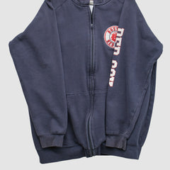 Boston Red Sox Genuine Merchandise 2000s Hooded Full Zip Sweatshirt - MLB