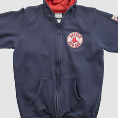 Boston Red Sox Genuine Merchandise 2000s Hooded Full Zip Sweatshirt - MLB