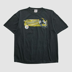 Pittsburgh Steelers NFL 2000s T-shirt Black Vintage | Fanatics