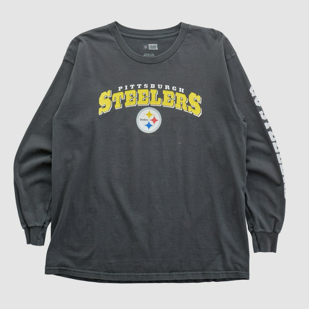 Pittsburgh Steelers NFL 2010s Long Sleeve T-shirt Black Vintage | Fanatics