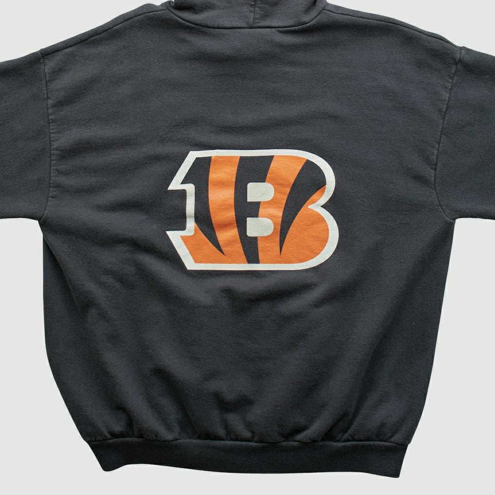 Cincinnati Bengals NFL 2000s Hooded Pullover Sweatshirt Black Vintage | Fanatics