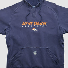 Denver Broncos Reebok 2000s Hooded Pullover Sweatshirt Navy Vintage | Fanatics