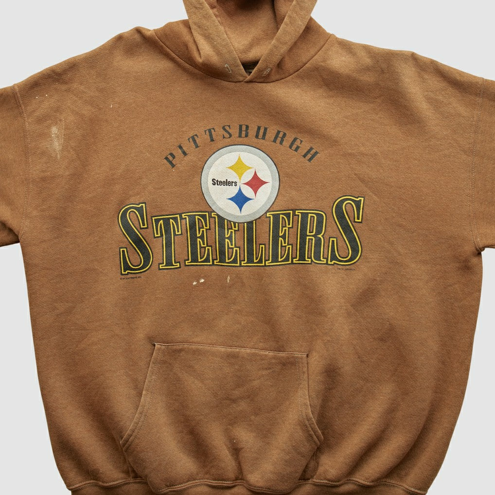 Pittsburgh Steelers Lee Sport 2000s Hooded Pullover Sweatshirt Clay Vintage | Fanatics