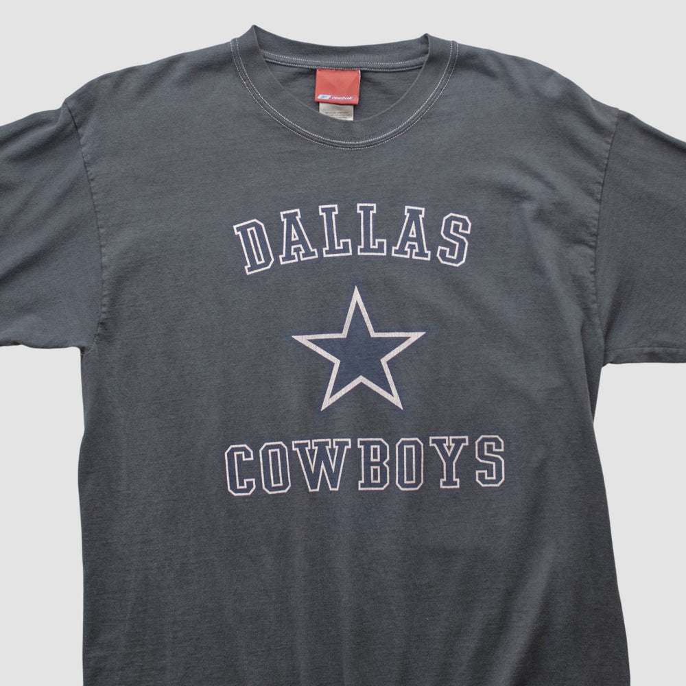 Dallas Cowboys Reebok 2000s Long Sleeve T-shirt Charcoal Vintage | Fanatics