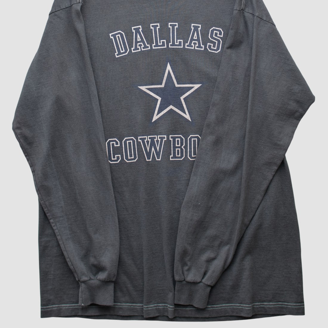 Dallas Cowboys Reebok 2000s Long Sleeve T-shirt Charcoal Vintage | Fanatics