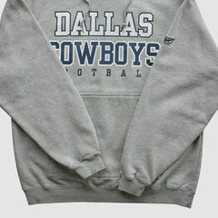 Dallas Cowboys Reebok 2000s Hooded Pullover Sweatshirt Heather Gray Vintage | Fanatics