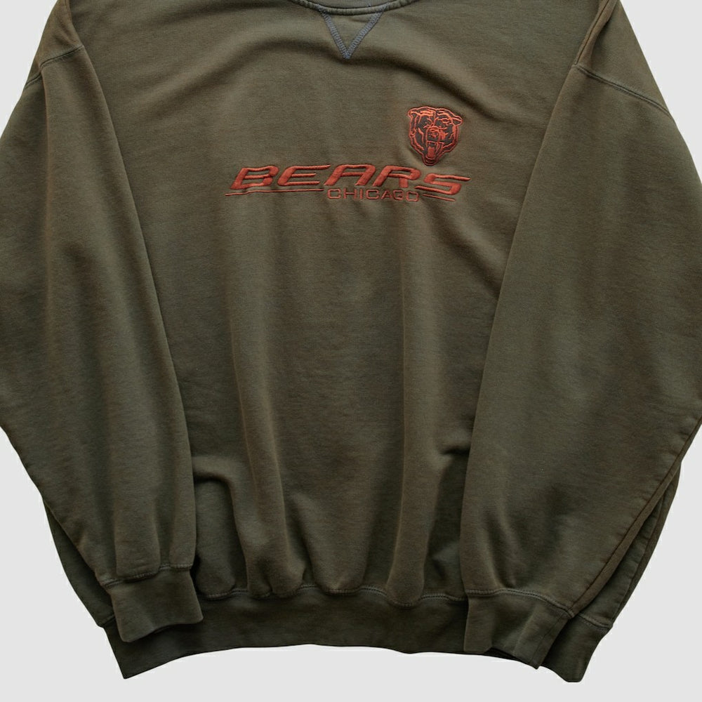 Chicago Bears 2000s Pullover Sweatshirt Brown Vintage | Fanatics