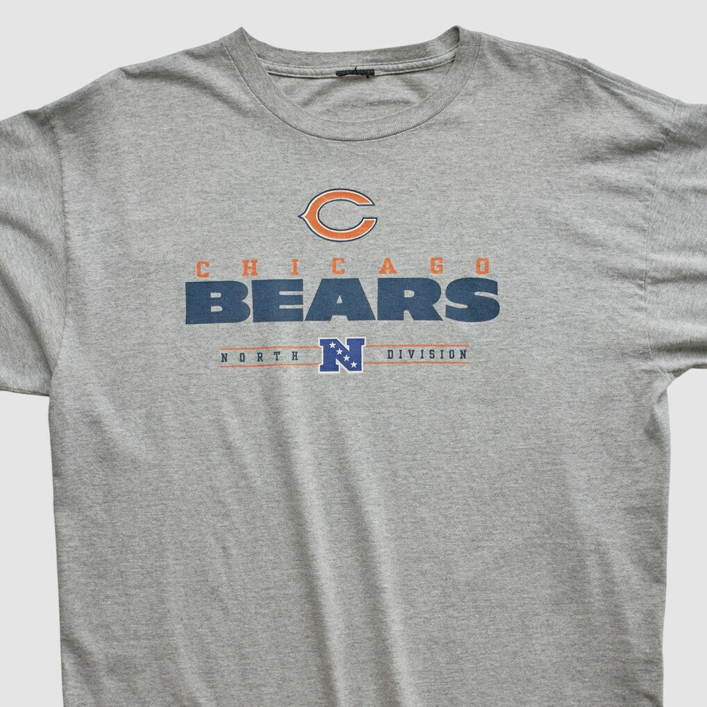 Chicago Bears 2010s Long Sleeve T-shirt Heather Gray Vintage | Fanatics