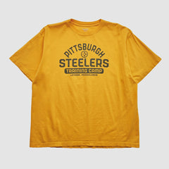Pittsburgh Steelers Reebok 2000s T-shirt Yellow Vintage | Fanatics