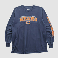 Chicago Bears NFL 2010s Long Sleeve T-shirt Navy Vintage | Fanatics