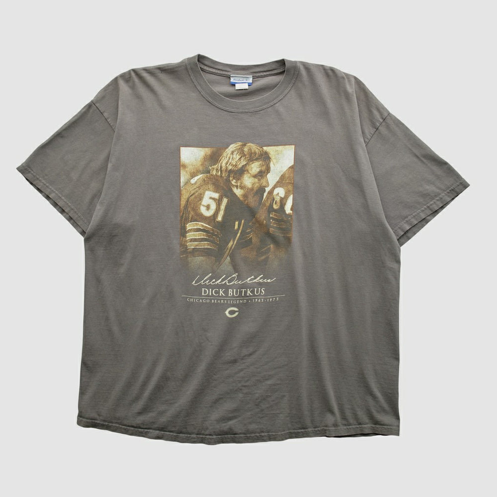 Dick Butkus Reebok 2000s T-shirt Tan Vintage | Fanatics