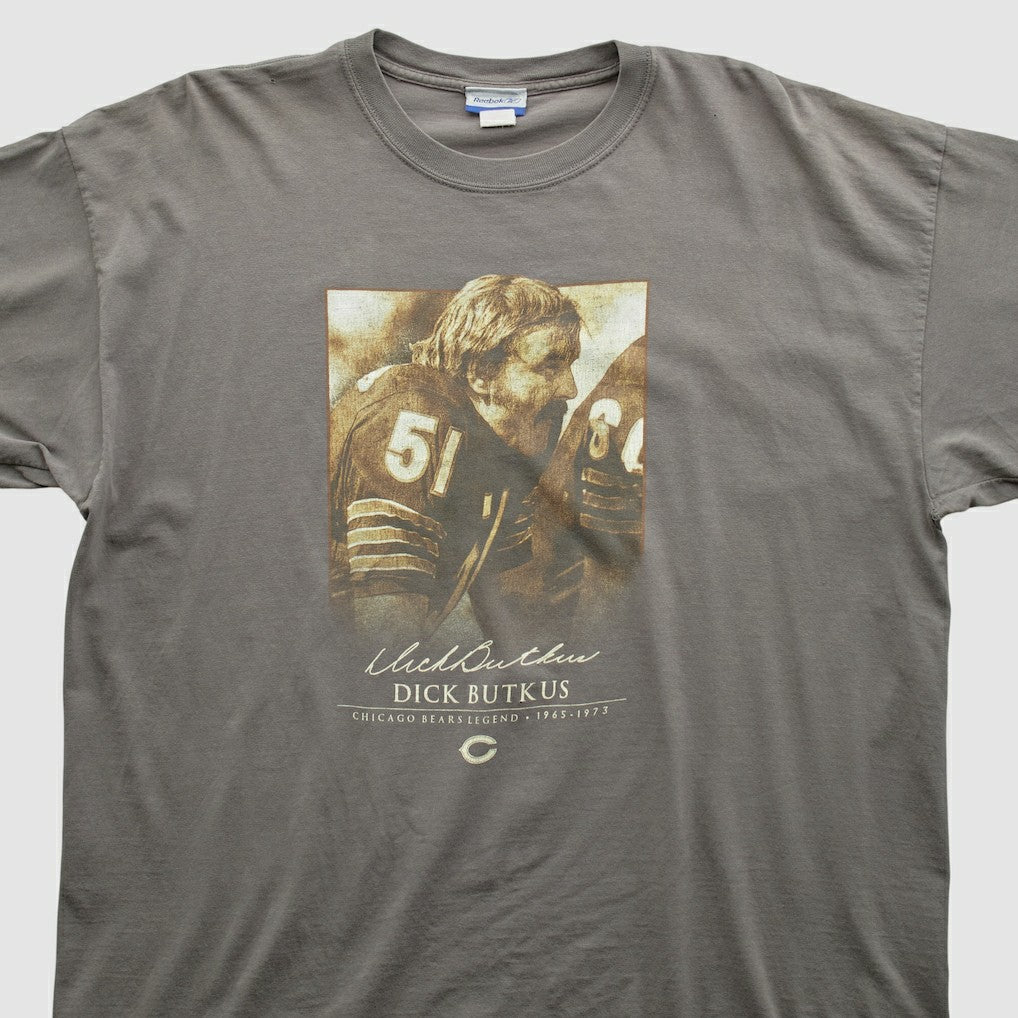 Dick Butkus Reebok 2000s T-shirt Tan Vintage | Fanatics