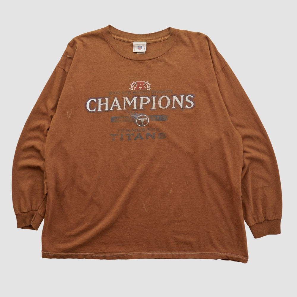 Tennessee Titans NFL 2002 Long Sleeve T-shirt Clay Vintage | Fanatics