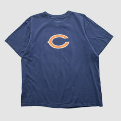 Chicago Bears Reebok 2000s T-shirt Navy Vintage | Fanatics