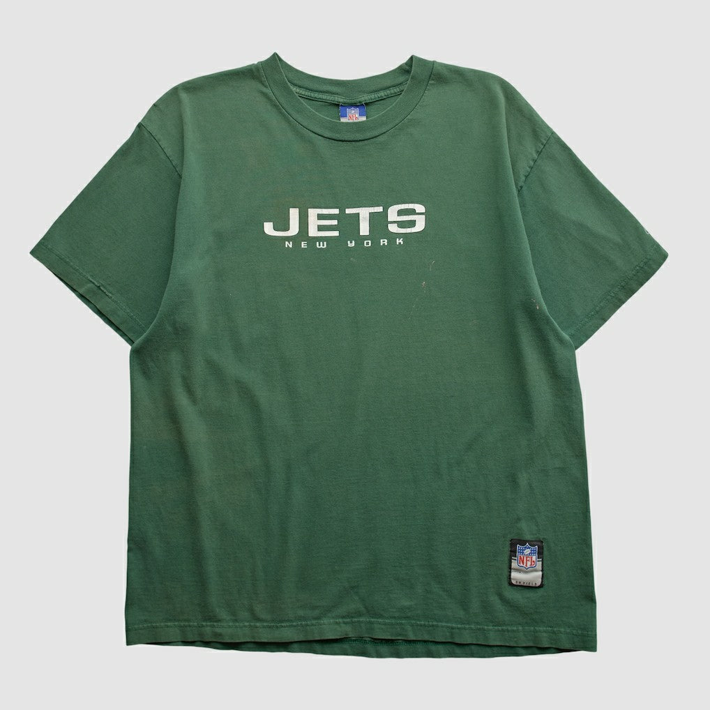 New York Jets Reebok 2000s T-shirt Green Vintage | Fanatics