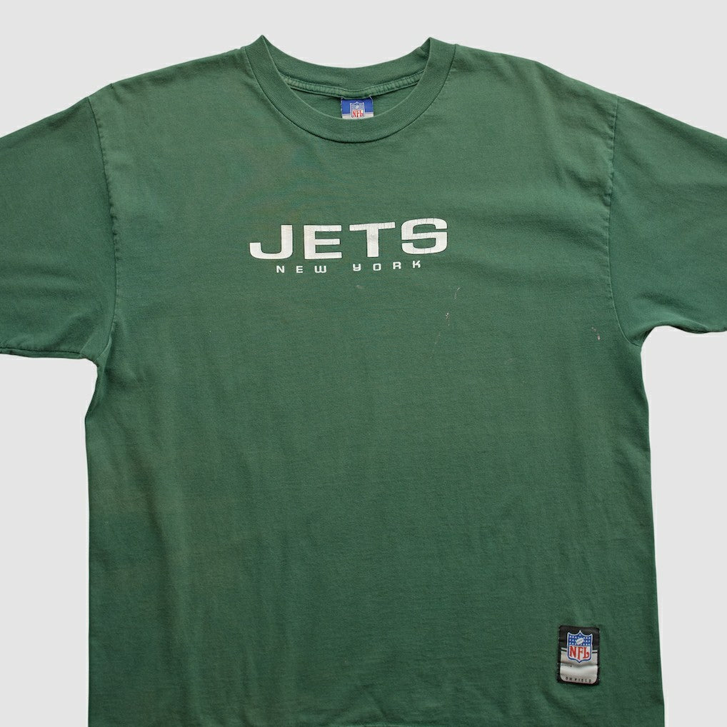 New York Jets Reebok 2000s T-shirt Green Vintage | Fanatics