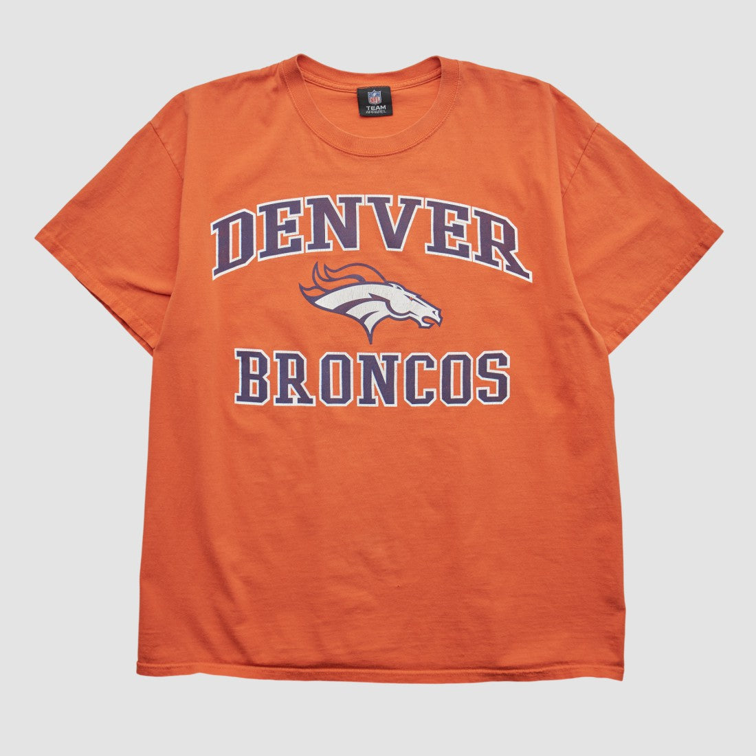 Denver Broncos NFL 2010s T-shirt Orange Vintage | Fanatics