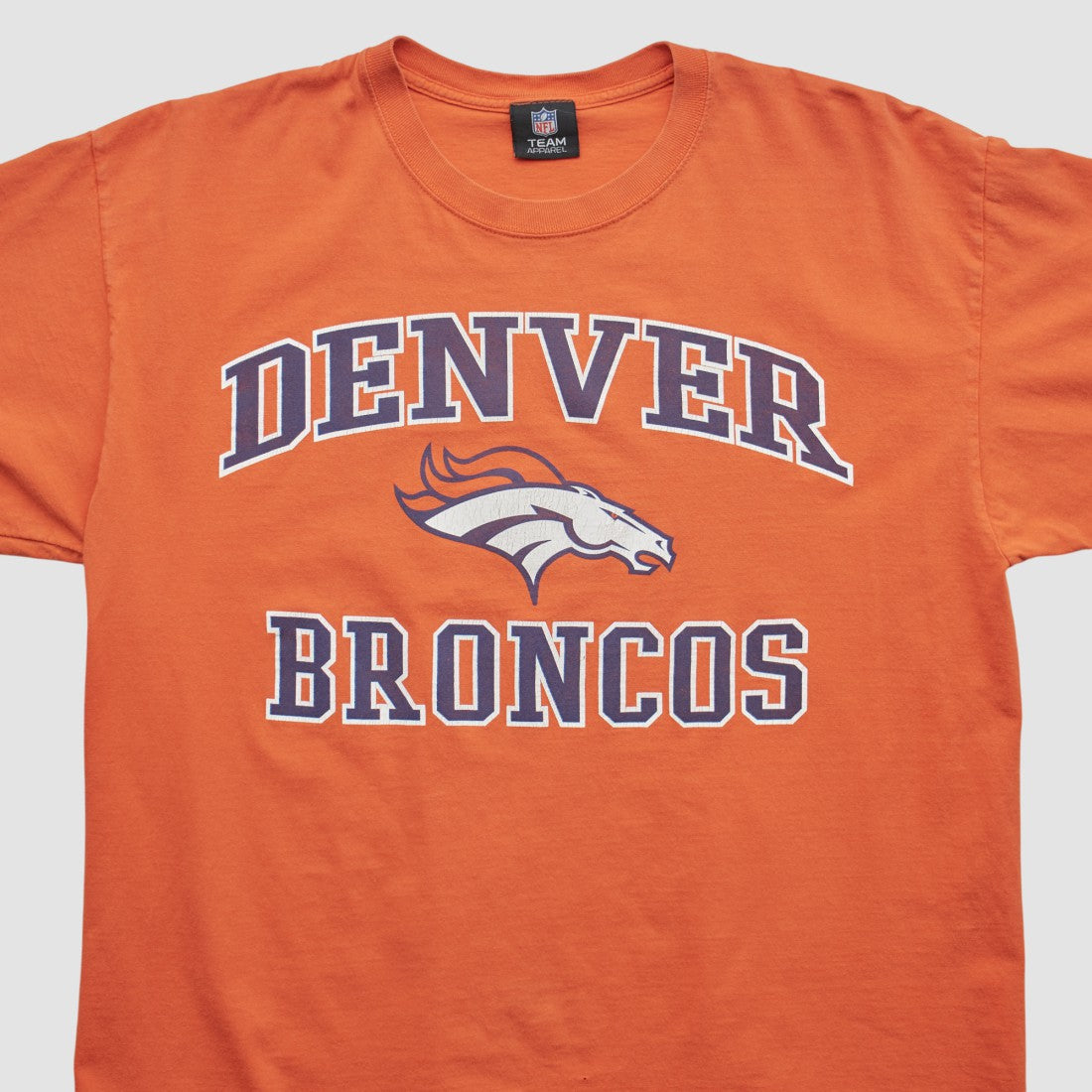Denver Broncos NFL 2010s T-shirt Orange Vintage | Fanatics