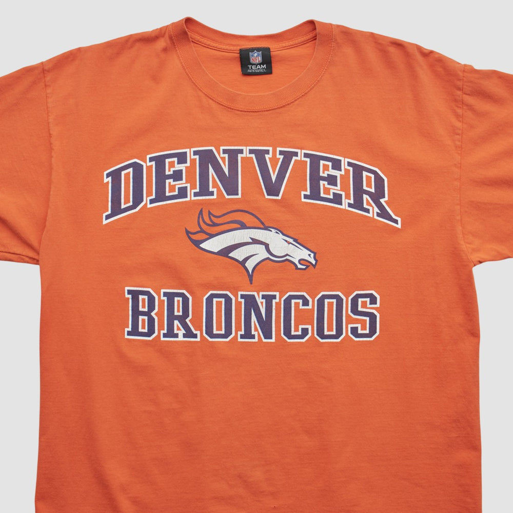 Denver Broncos NFL 2010s T-shirt Orange Vintage | Fanatics