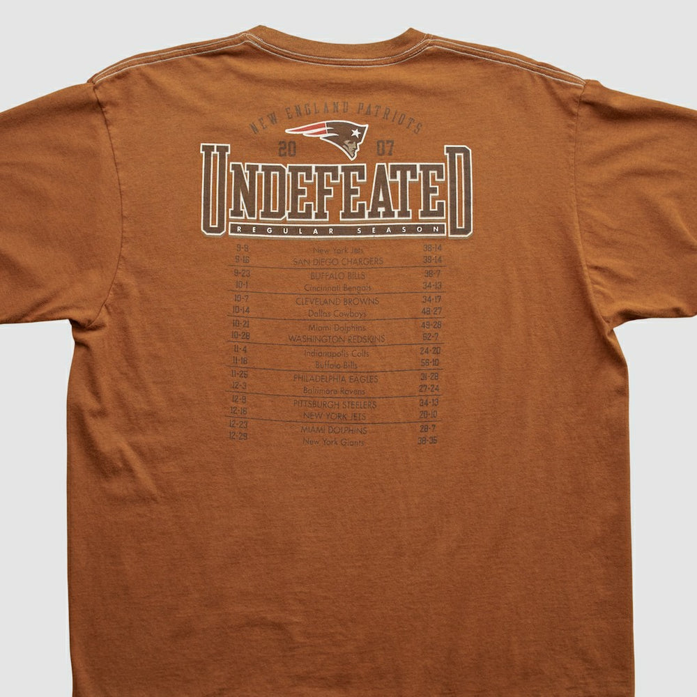 New England Patriots Reebok 2007 T-shirt Clay Vintage | Fanatics