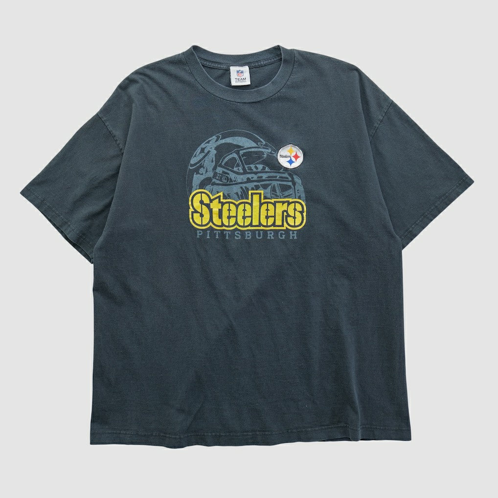 Pittsburgh Steelers NFL 2010s T-shirt Black Vintage | Fanatics