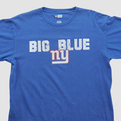 New York Giants NFL 2010s Long Sleeve T-shirt Blue Vintage | Fanatics
