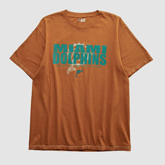 Miami Dolphins NFL 2000s T-shirt Clay Vintage | Fanatics