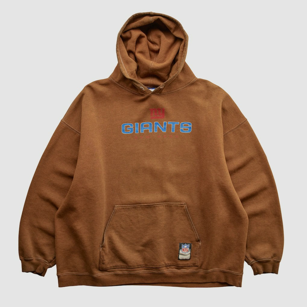 New York Giants Reebok 2000s Hooded Pullover Sweatshirt Clay Vintage | Fanatics