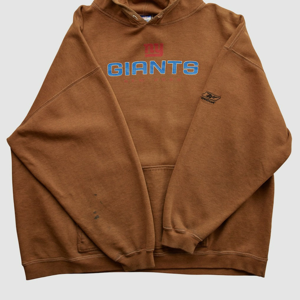 New York Giants Reebok 2000s Hooded Pullover Sweatshirt Clay Vintage | Fanatics