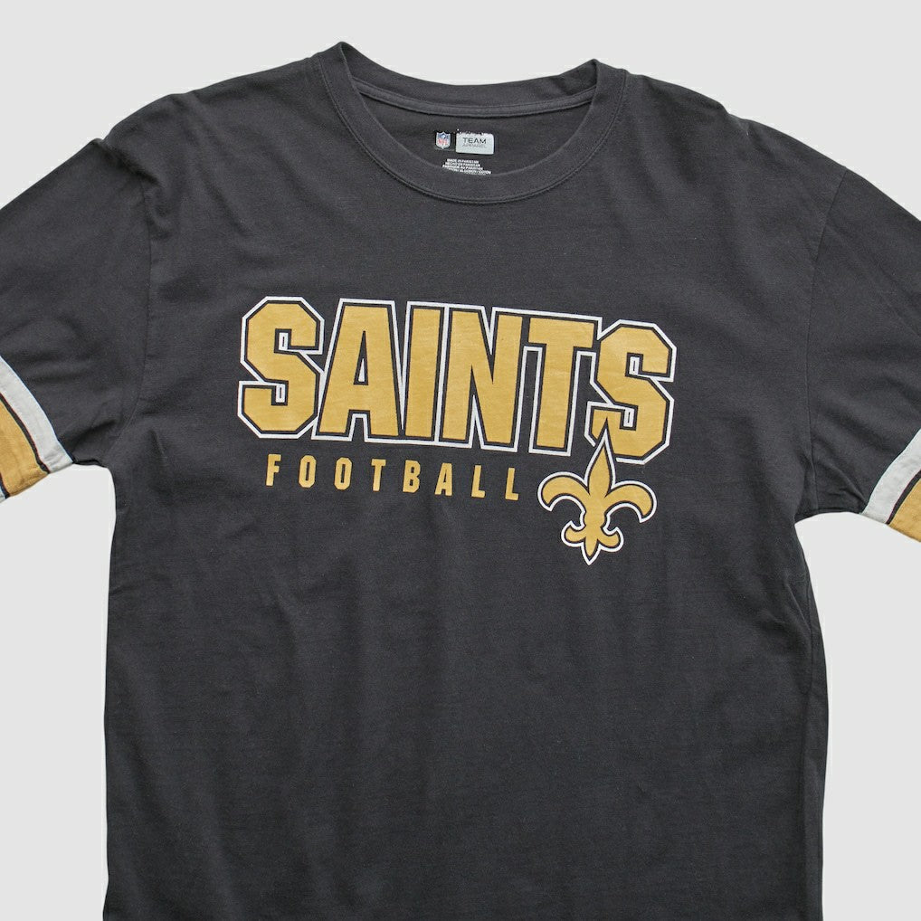 New Orleans Saints NFL 2010s Long Sleeve T-shirt Black Vintage | Fanatics