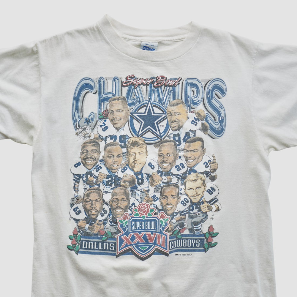 Dallas Cowboysm Sportswear 1993 T-shirt White Vintage | Fanatics