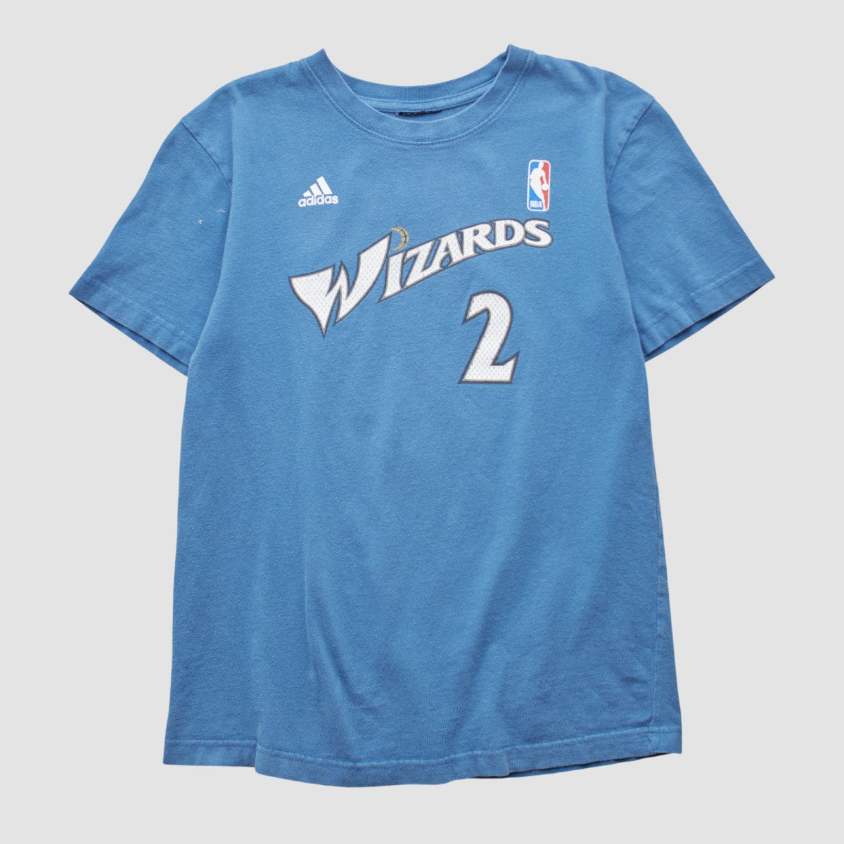 Washington Wizards 2010s T-shirt Light Blue Vintage - NBA