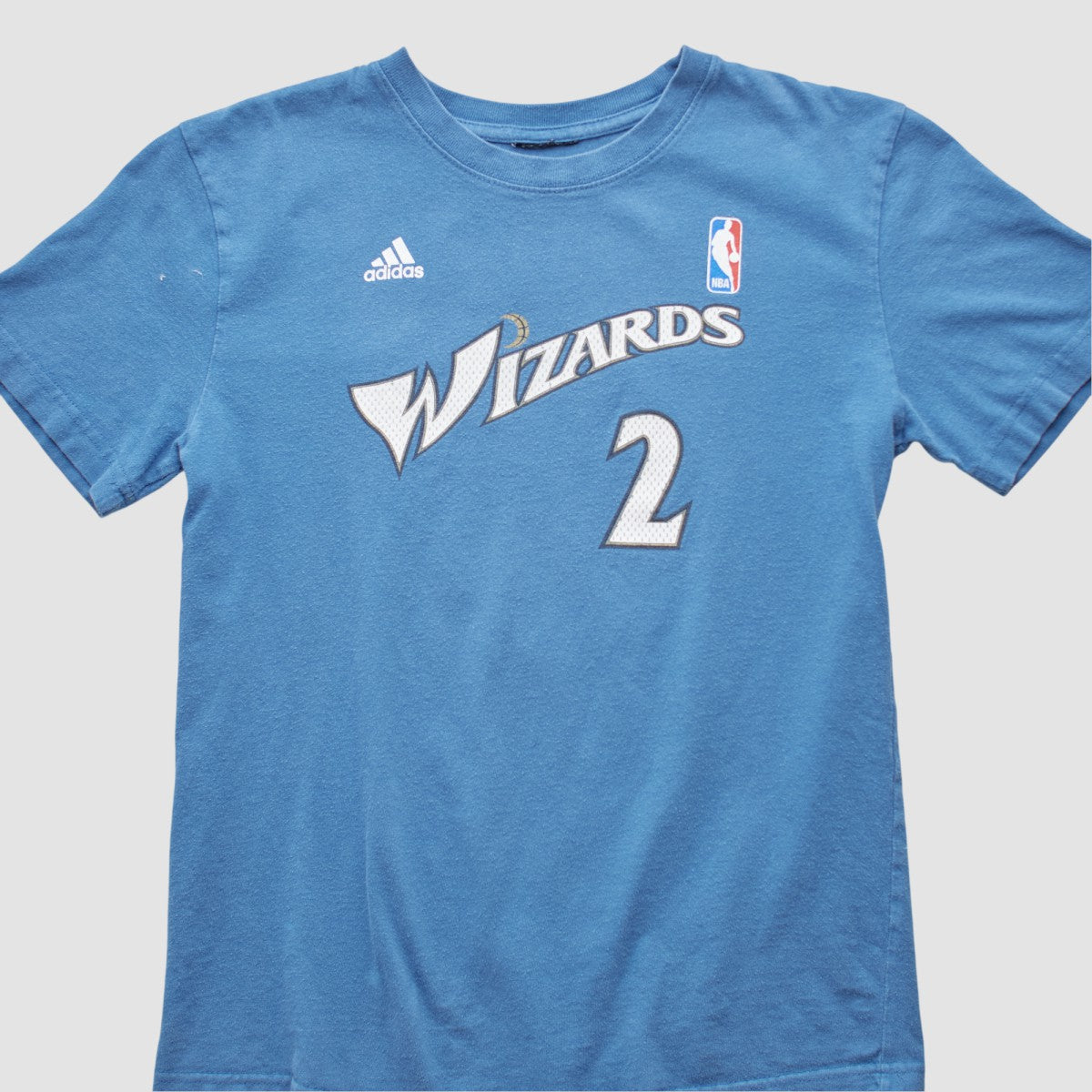 Washington Wizards 2010s T-shirt Light Blue Vintage - NBA