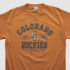 Colorado Rockies Majestic 2000s T-shirt - MLB