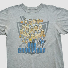 Dallas Mavericks 2011 T-shirt Heather Gray Vintage - NBA