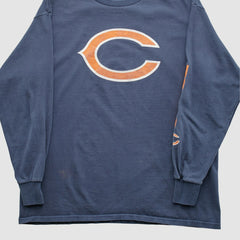 Chicago Bears NFL 2010s Long Sleeve T-shirt Navy Vintage | Fanatics