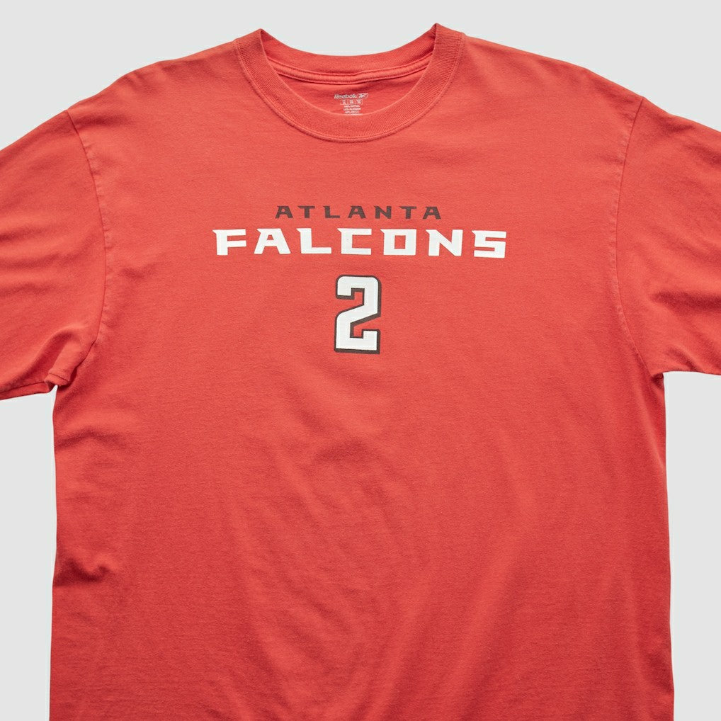 Atlanta Falcons Reebok 2000s T-shirt Red Vintage | Fanatics