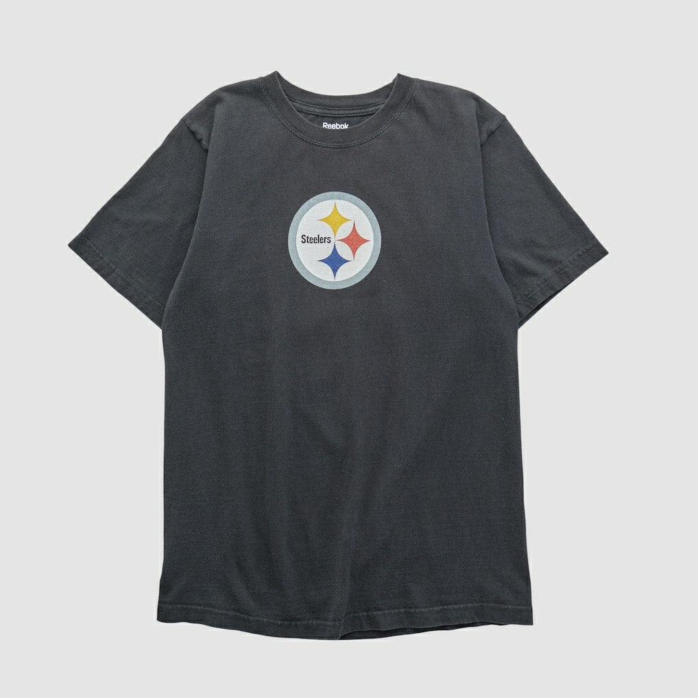 Pittsburgh Steelers Reebok 2000s T-shirt Black Vintage | Fanatics