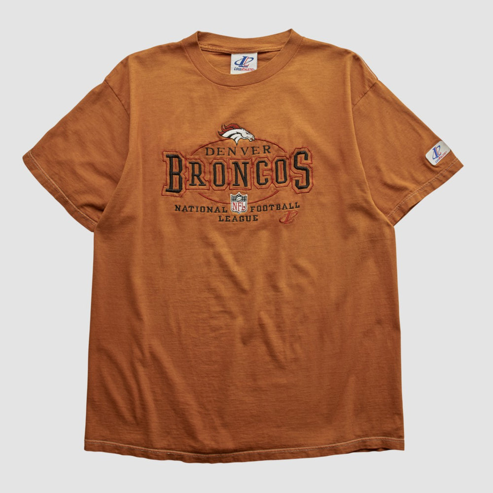 Denver Broncos Logo Athletic 90s T-shirt Clay Vintage | Fanatics