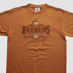 Denver Broncos Logo Athletic 90s T-shirt Clay Vintage | Fanatics