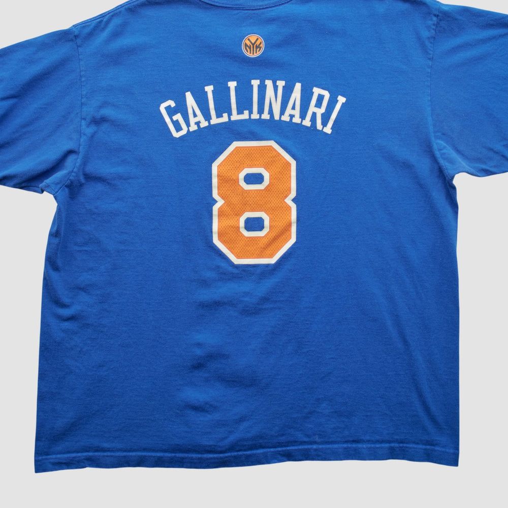 New York Knicks 2000s T-shirt Blue Vintage - NBA