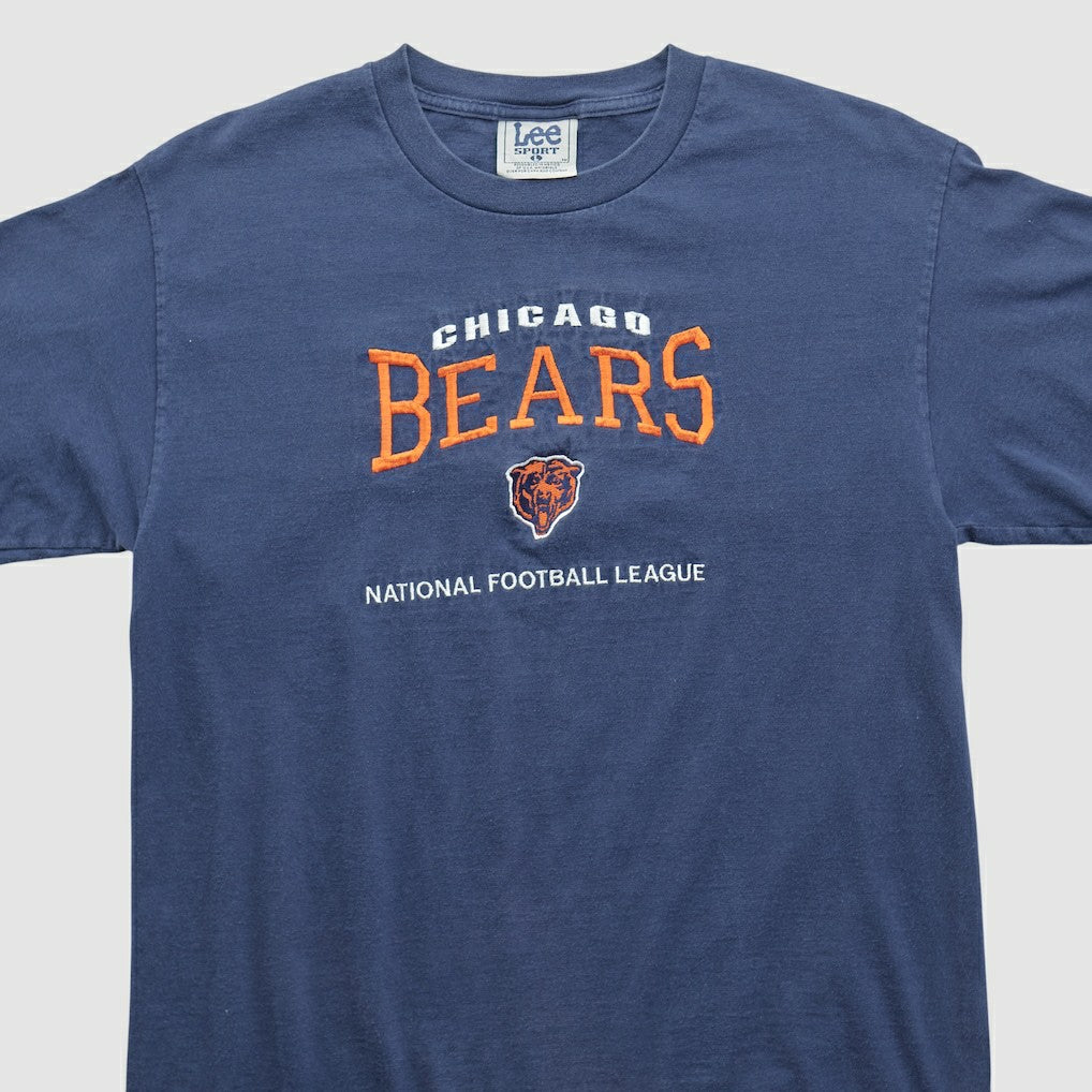 Chicago Bears Lee Sport 90s T-shirt Navy Vintage | Fanatics