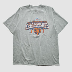 Chicago Bears Reebok 2006 T-shirt Heather Gray Vintage | Fanatics