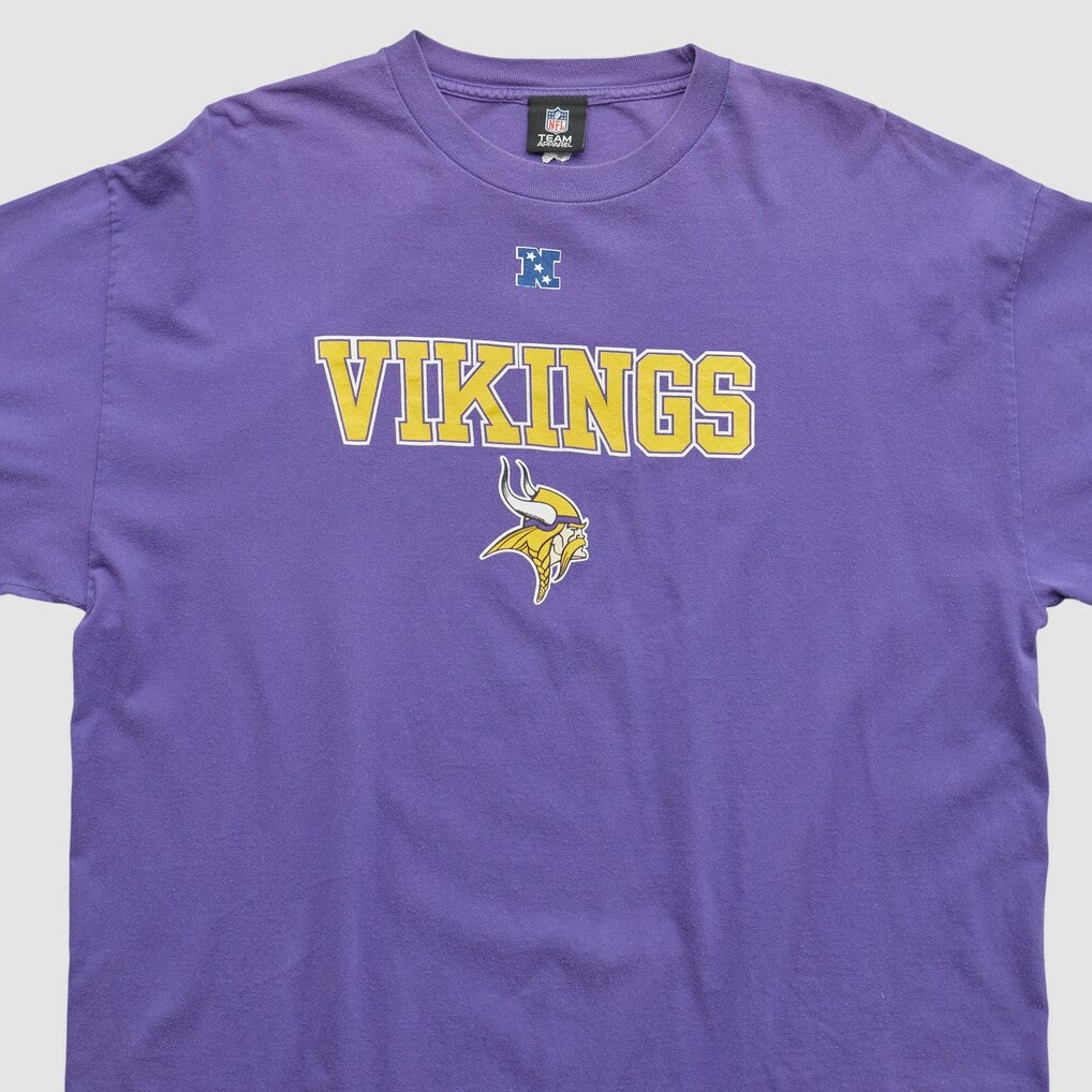Minnesota Vikings NFL 2010s Long Sleeve T-shirt Purple Vintage | Fanatics