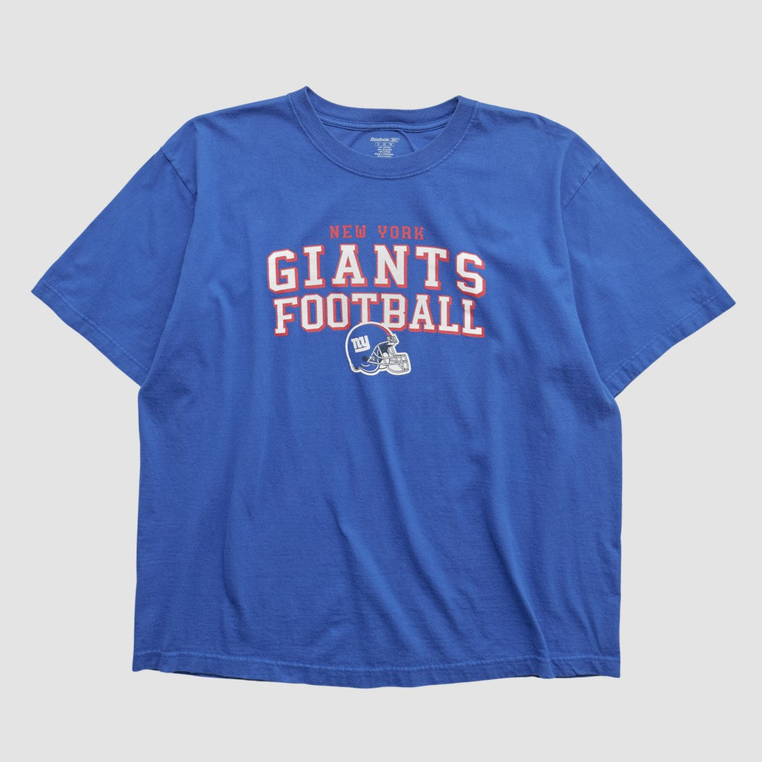 New York Giants Reebok 2010s T-shirt Blue Vintage | Fanatics