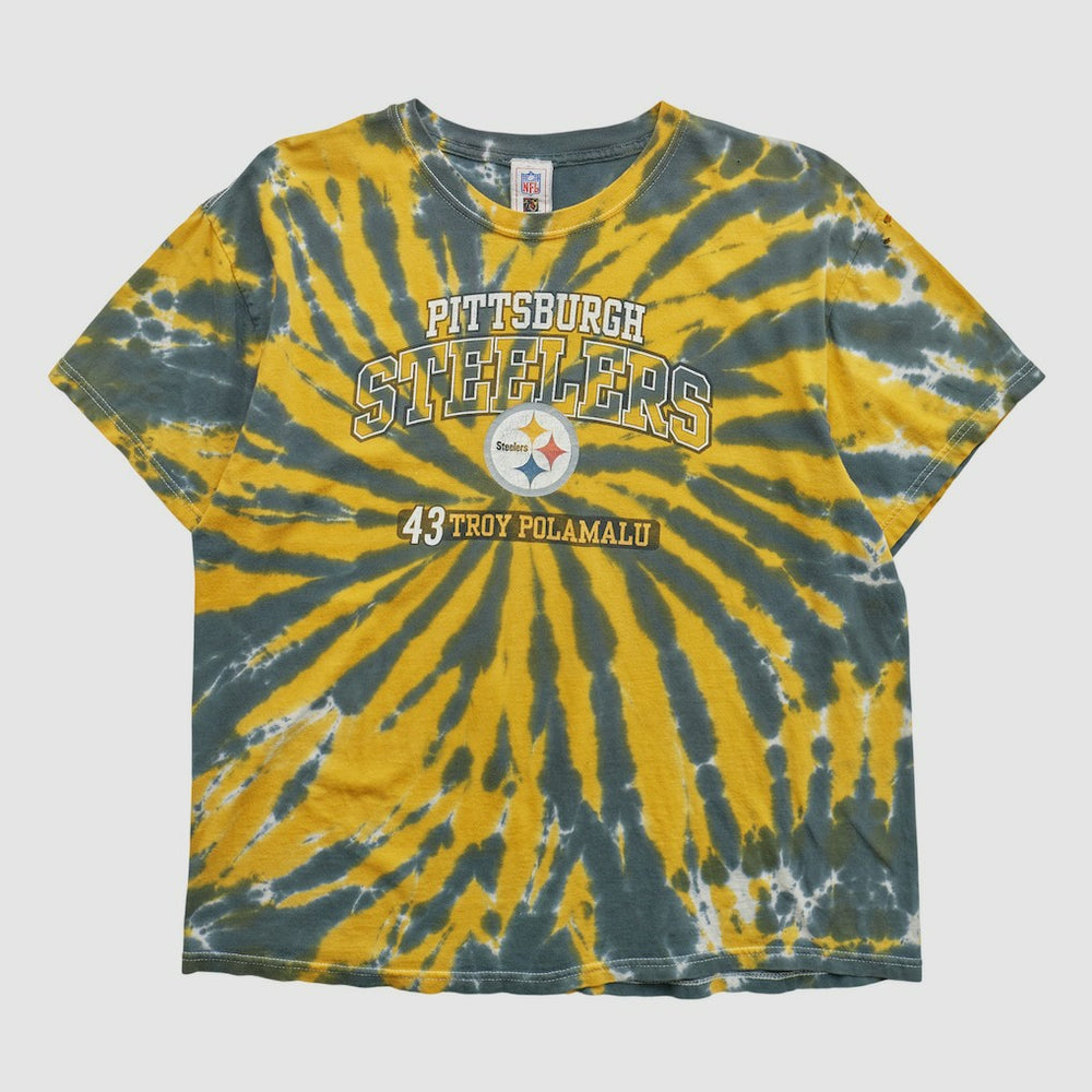 Pittsburgh Steelers NFL 2000s T-shirt Yellow Vintage | Fanatics