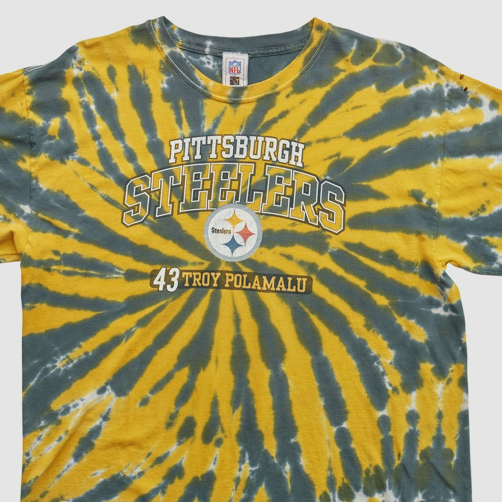 Pittsburgh Steelers NFL 2000s T-shirt Yellow Vintage | Fanatics